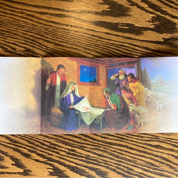 3 Vintage Guideposts Greetings Christmas Blessings Cards Books Nativity Angel - Picture 12 of 15